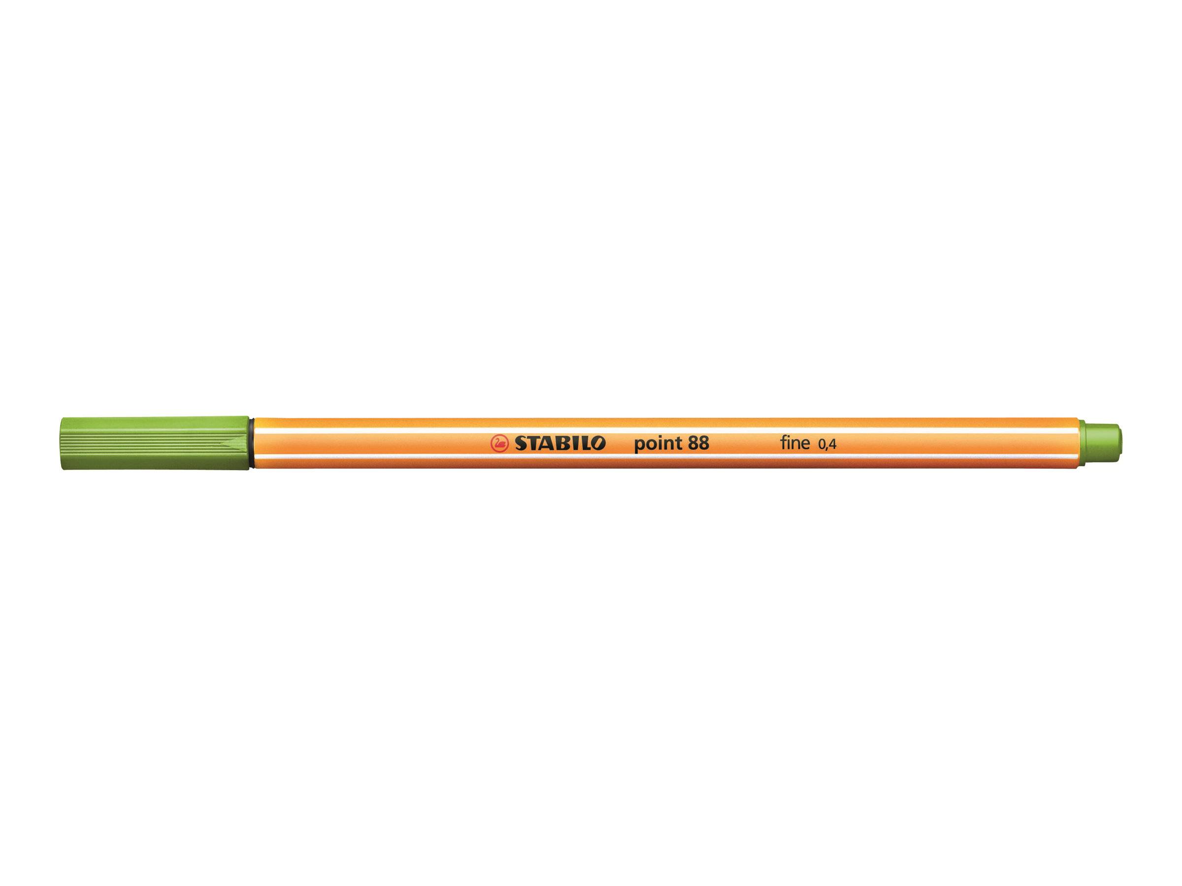 STABILO point 88 - Fineliner - Apfelgrün - 0.4 mm