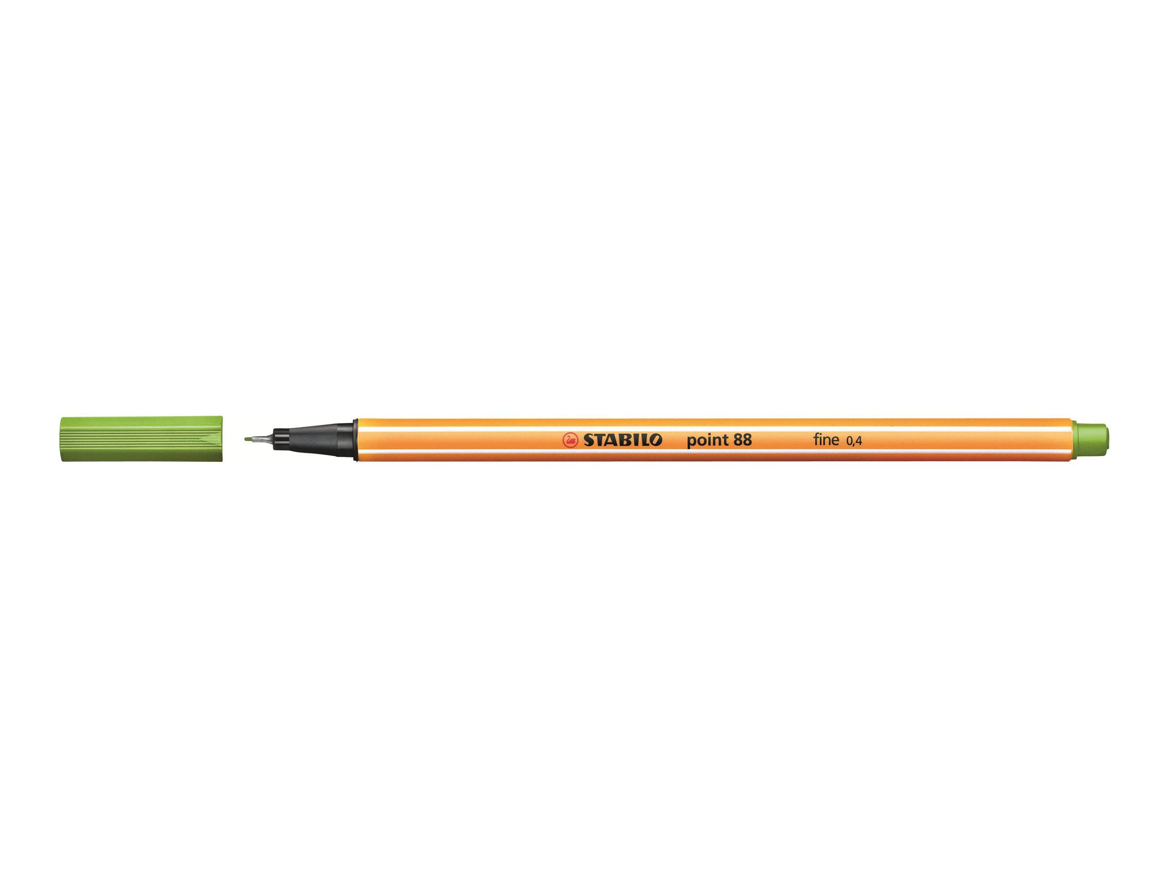 STABILO point 88 - Fineliner - Apfelgrün - 0.4 mm
