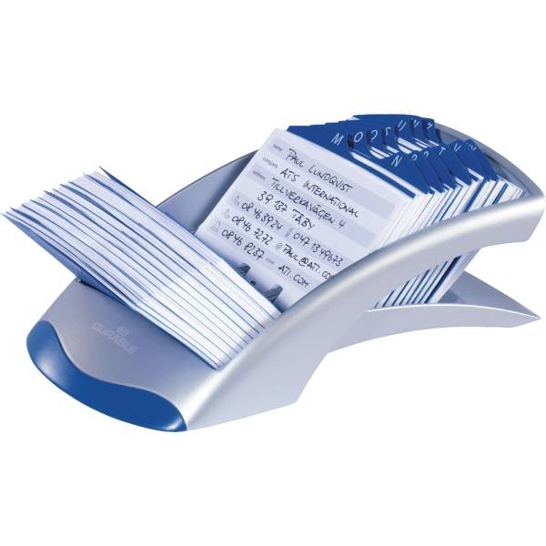 Adresskartei Telindex desk metallic silber