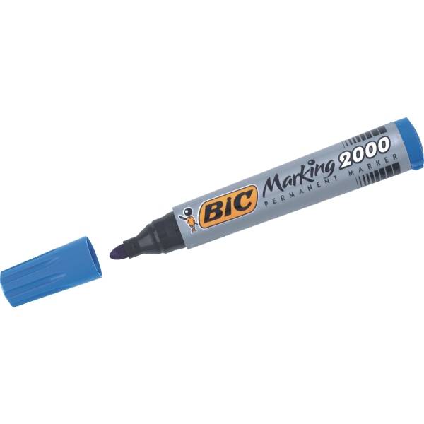 BIC Permanent Marker 2000 Rundspitze blau/820914