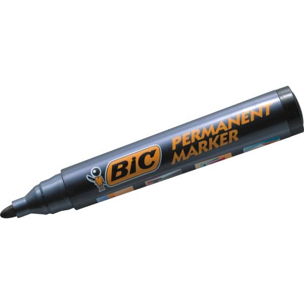 BIC Permanent Marker 2000 Rundspitze schwarz/820915