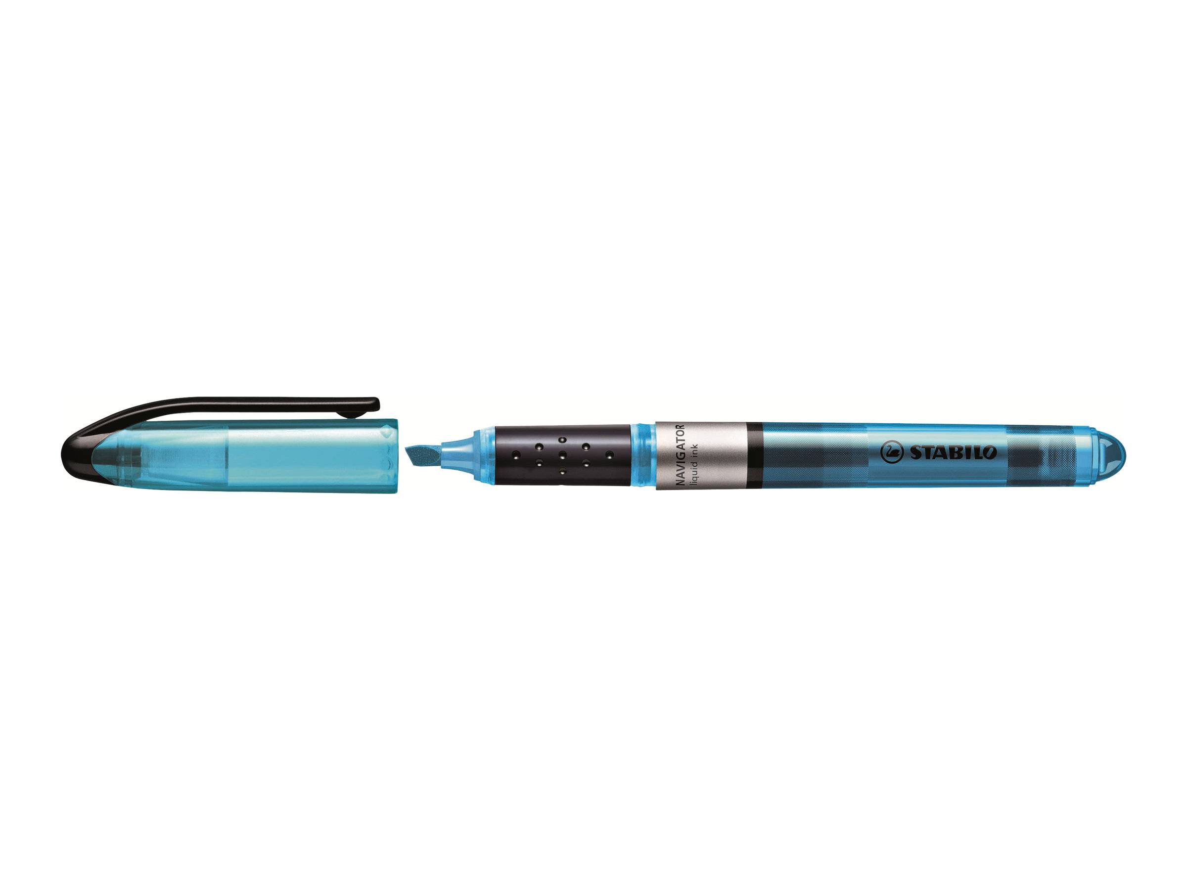 STABILO NAVIGATOR - Textmarker - Blau fluoreszierend