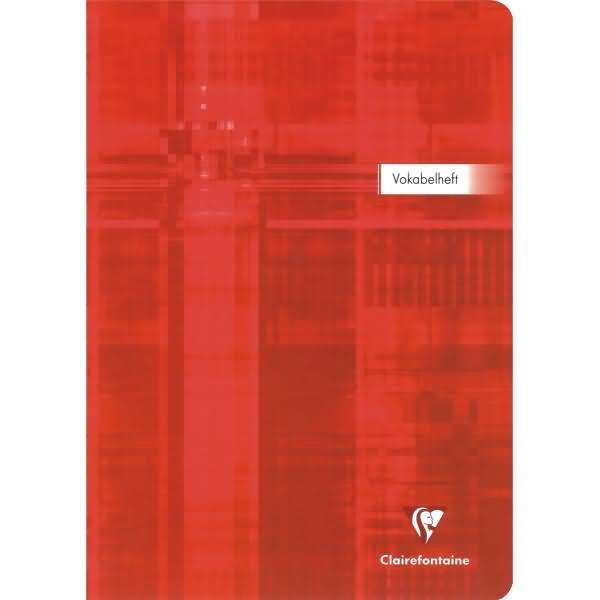 Vokabelheft A4 liniert (2 Mittelstriche) VE=40 Blatt