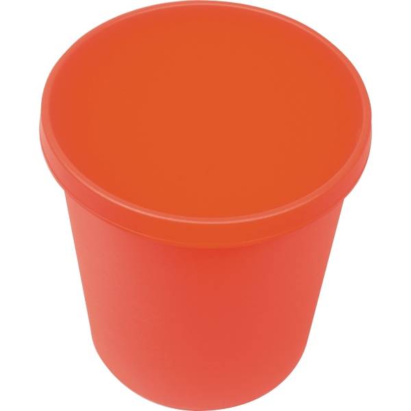 Papierkorb rund 18l rot