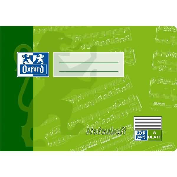 Notenheft A5 VE=8 Blatt