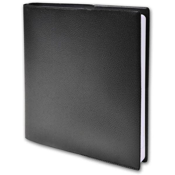 Buchkalender Executif Prestige 16x16cm Impala schwarz 2027