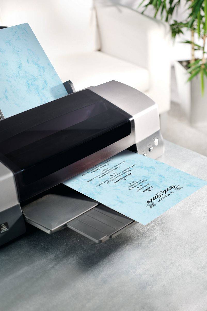 Sigel Design Paper DP551 - Blau - A4 (210 x 297 mm)