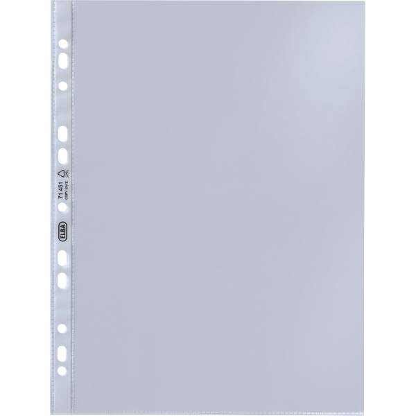 Prospekthülle economy oben offen A4 PP transparent 0,06 mm VE=100 Stück