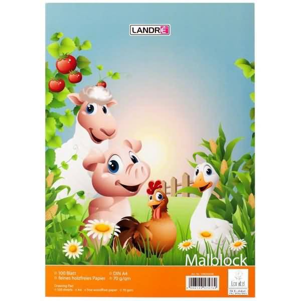 Malblock A4 70g/qm VE=100 Blatt