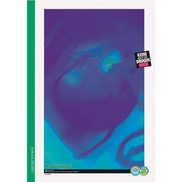 LANDRÉ Zeichenblöcke/390201001 DIN A2 100 g/qm Inh.10 Blatt