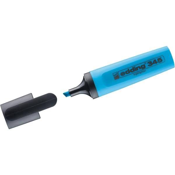 edding 345 Hightlighter/4-345010 neonhellblau