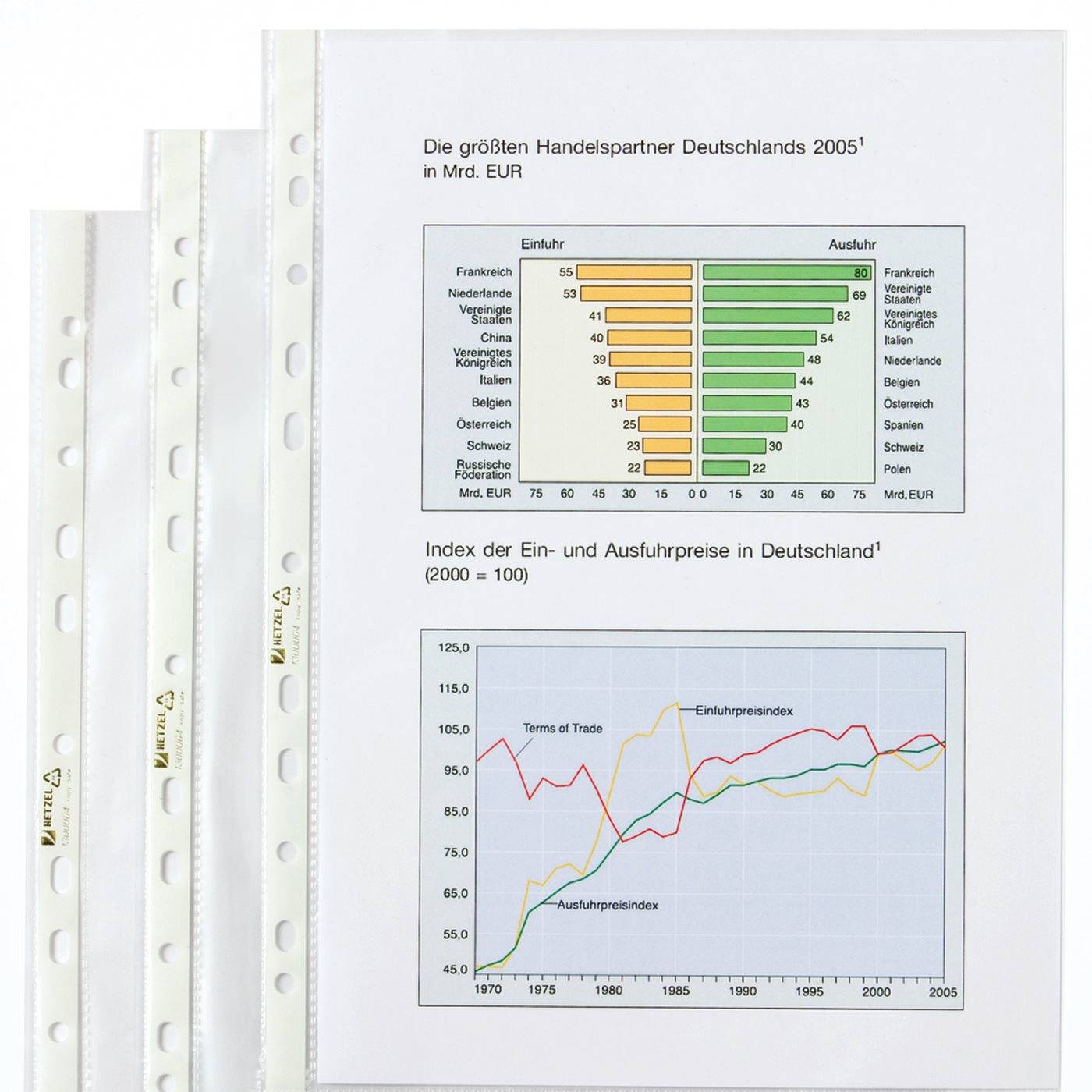 Rexel Prospekthülle A4 PP - fs (100) - Legal - Transparent - Polypropylen (PP) - Porträt - Malaysia - 0,05 mm