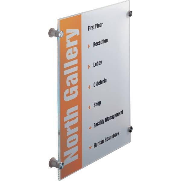 Durable Türschild Farblos 4826-19