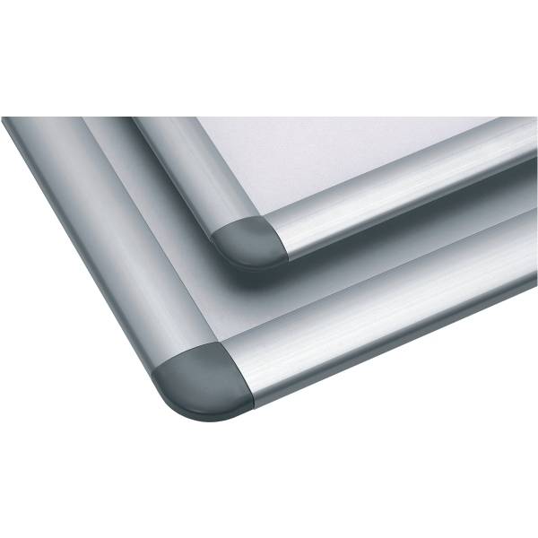 Plakatrahmen A4 370x248x11mm Aluminium/Kunststoff silber