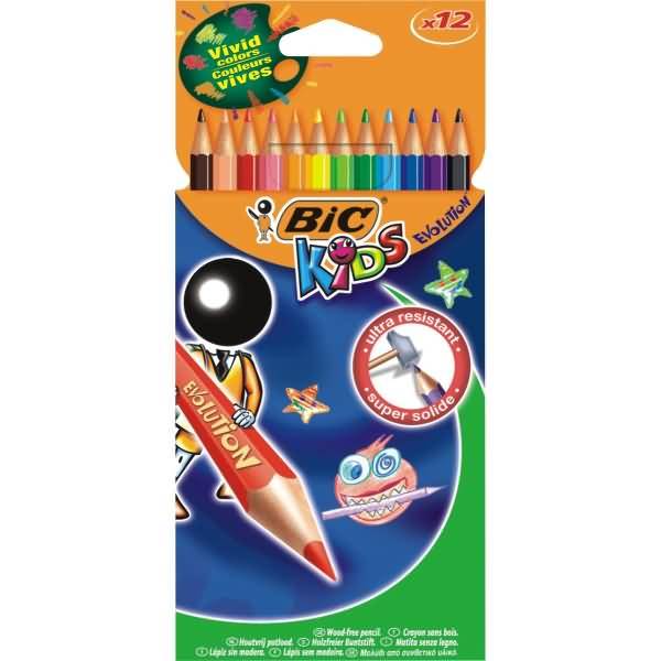 BIC Kids Evolution/829029 10,5 x 11 x 22,5 cm Inh.12