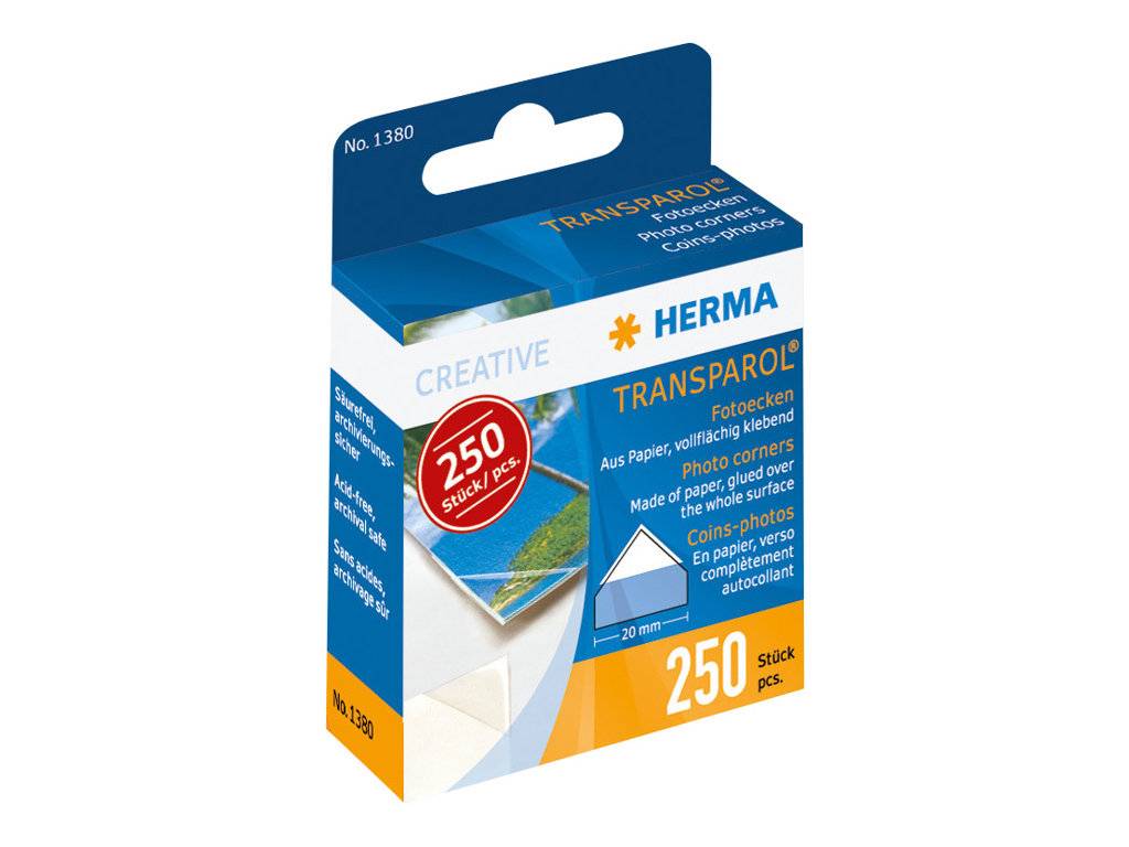 HERMA Transparol - Schutzecken x 250
