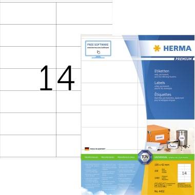 Herma Universal-Etiketten 1 St.