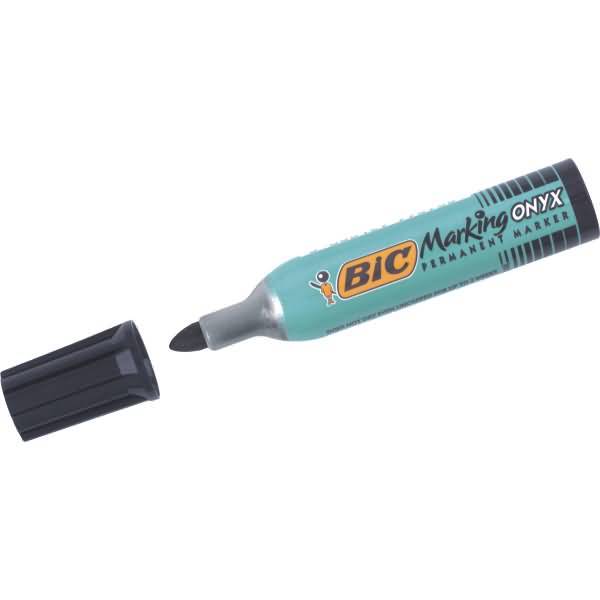BIC Permanentmarker Marking Onyx 1482, Rundspitze, schwarz/841820