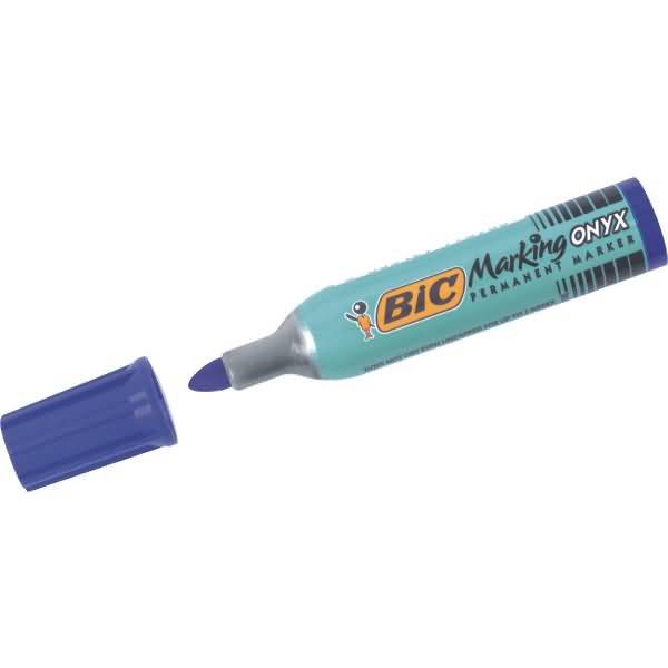 BIC Permanantmarker Onyx 1482, Rundspitze, blau/841821