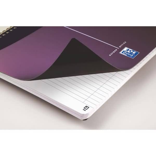 Spiralbuch Office Optik Paper 90 g/qm A4 7mm liniert 90