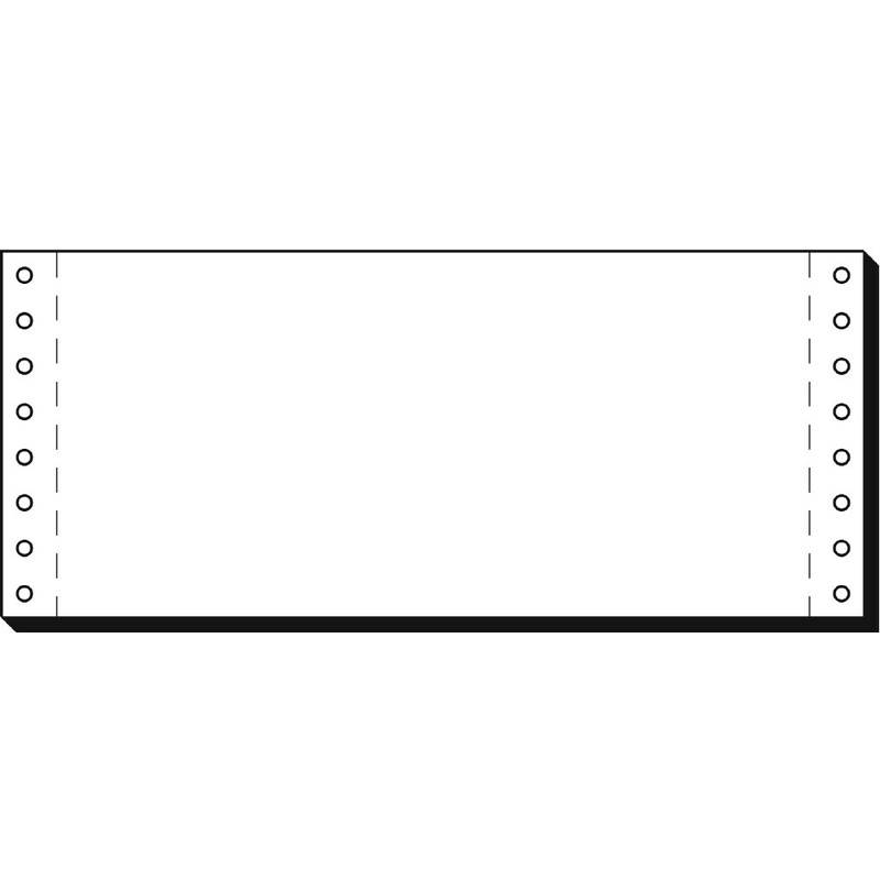 sigel DIN-Computerpapier endlos, 240 mm x 4" (10,16 cm)