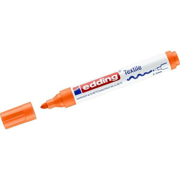 Textilmarker edding 4500 creative Rundspitze 2-3mm orange