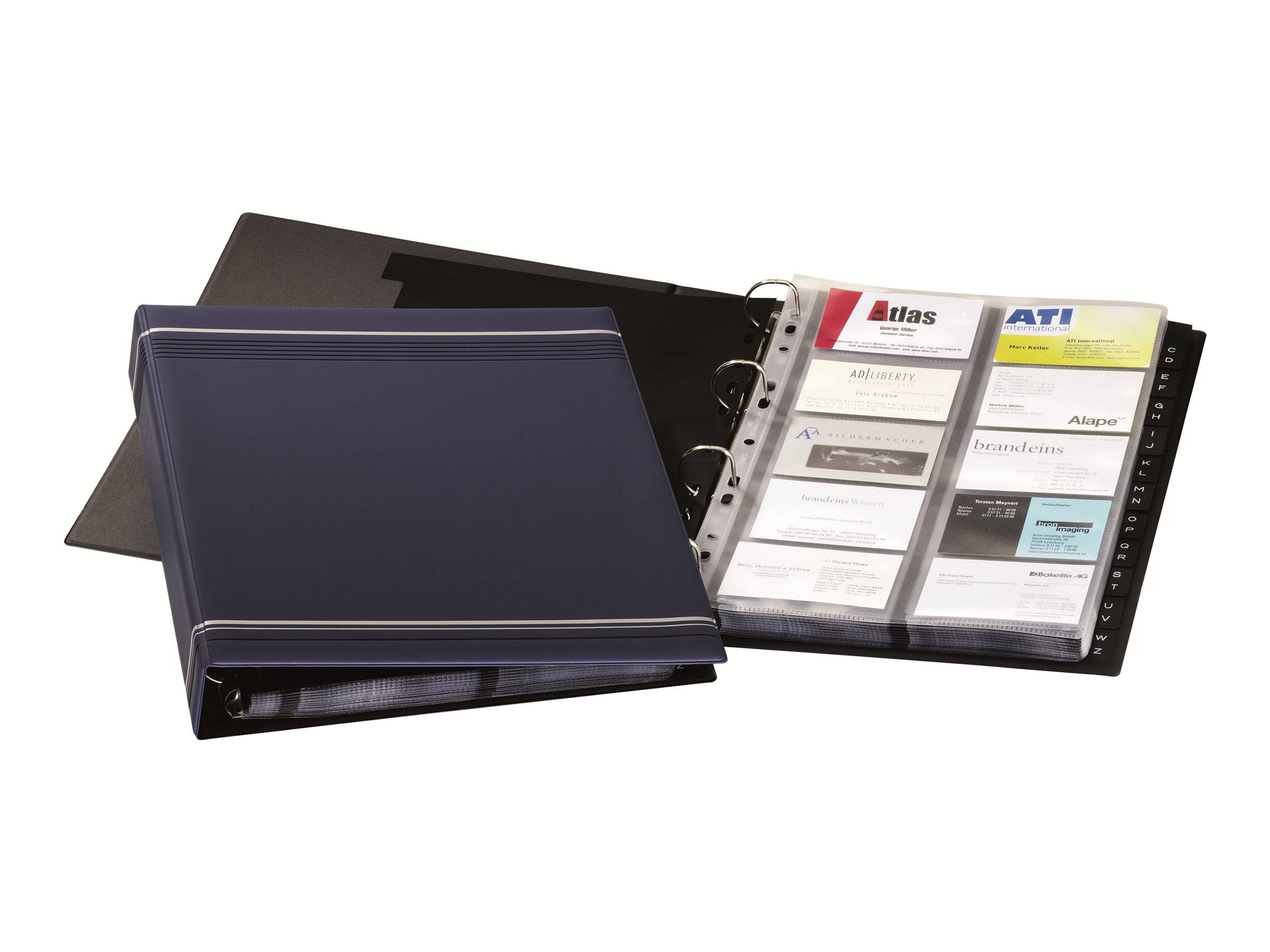 DURABLE VISIFIX - Visitenkartenbuch - vorgedruckt: A-Z