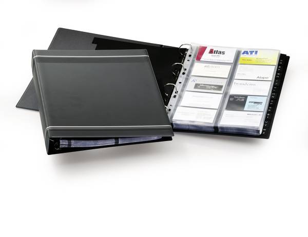 DURABLE VISIFIX - Visitenkartenbuch - vorgedruckt: A-Z