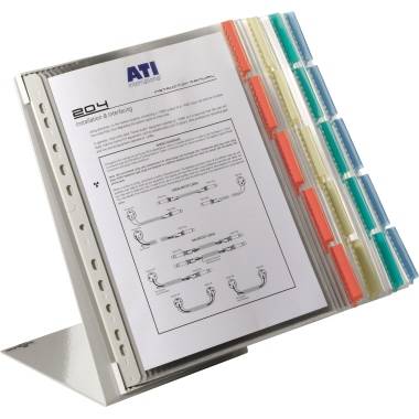 DURABLE FUNCTION TABLE - Displaytafelsystem - 20 Fächer - für A4 - Blau, Gelb, Rot, grün (Packung mit 20)