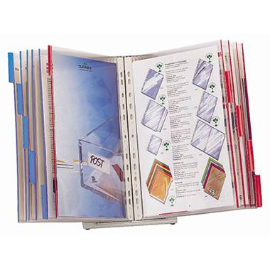 DURABLE FUNCTION TABLE - Displaytafelsystem - 20 Fächer - für A4 - Blau, Gelb, Rot, grün (Packung mit 20)