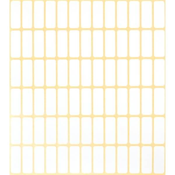 Etiketten 20x8mm VE=2184 Stück weiß