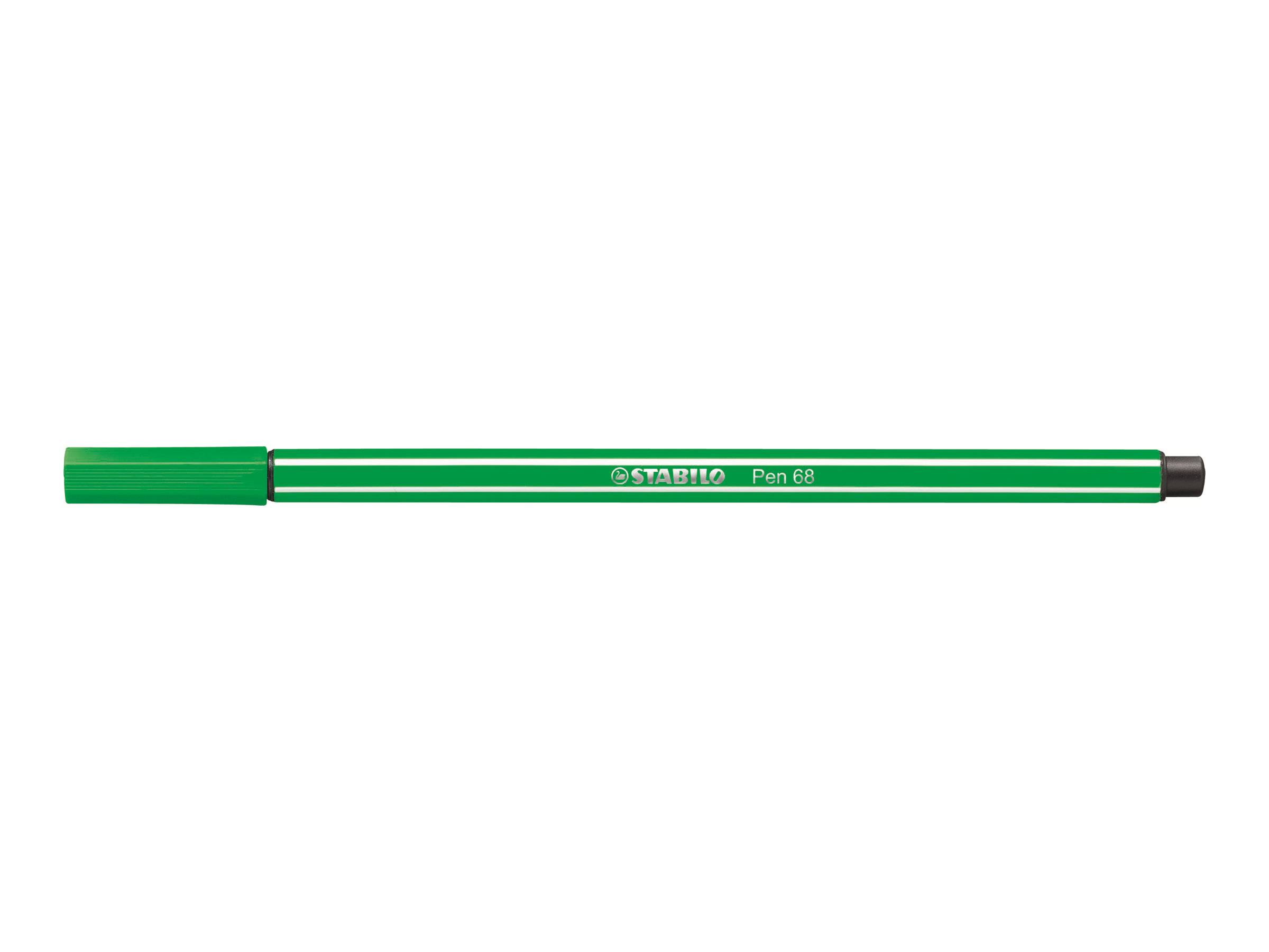 STABILO Pen 68 - Filzstift - Grün - wasserbasierte Tinte