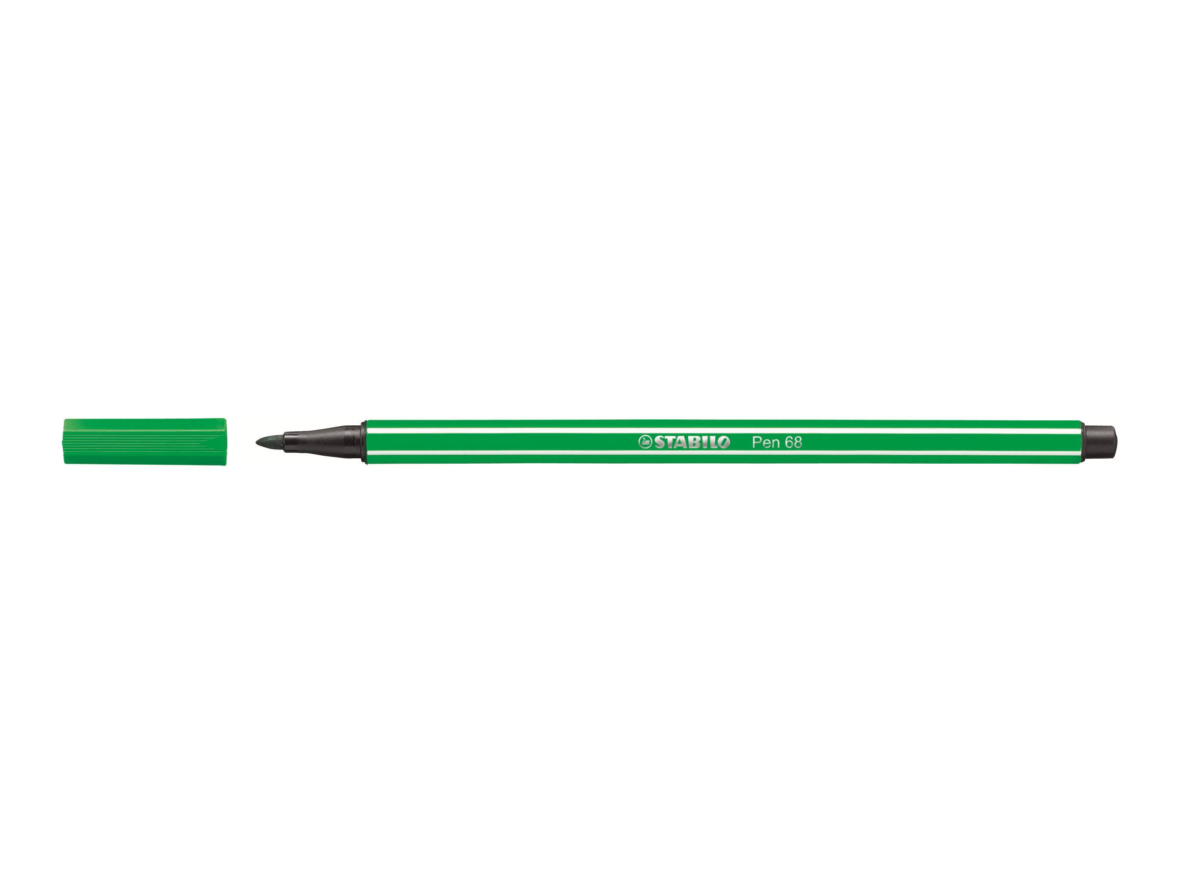 STABILO Pen 68 - Filzstift - Grün - wasserbasierte Tinte