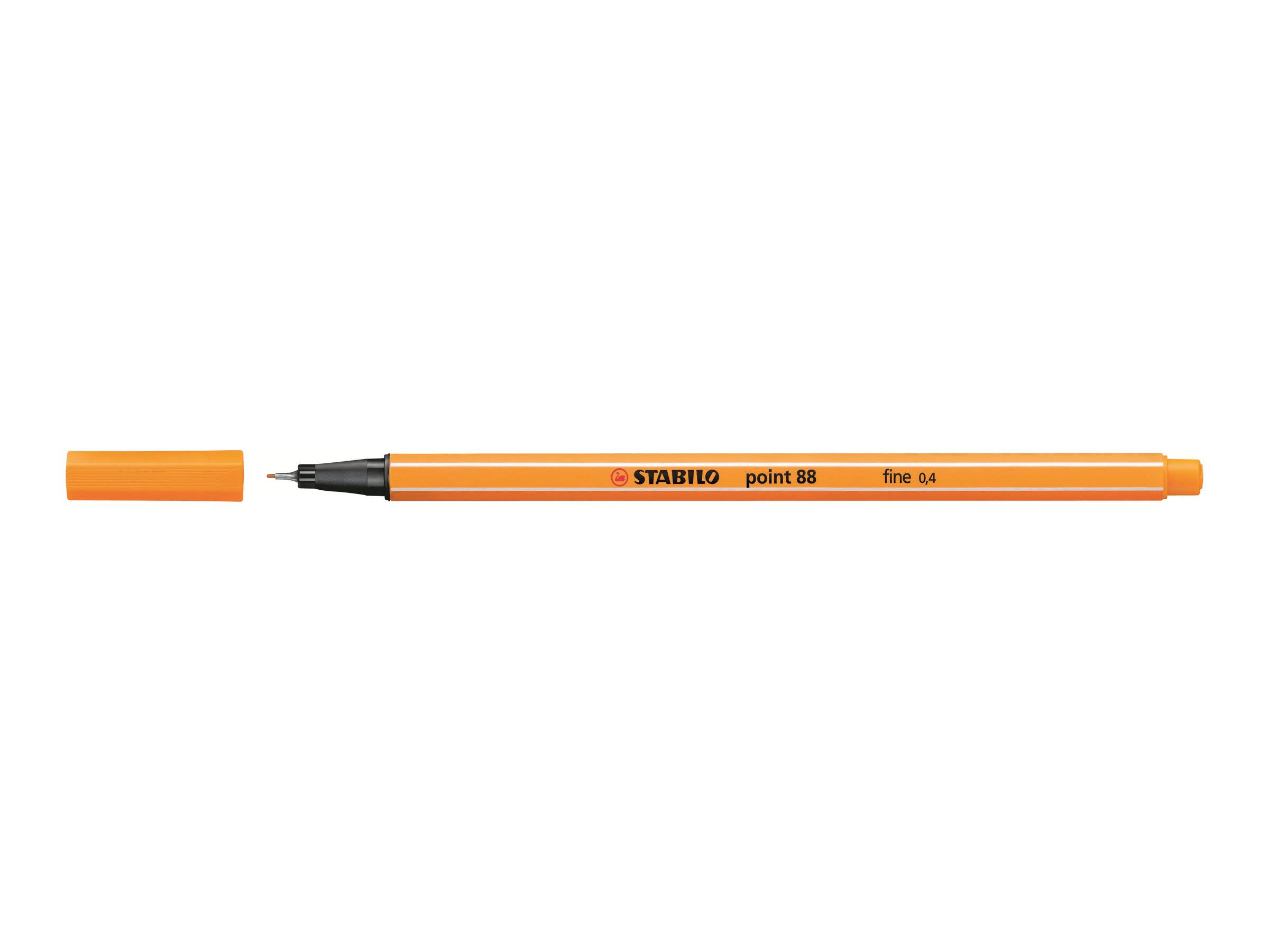 STABILO point 88 - Fineliner - Orange - 0.4 mm