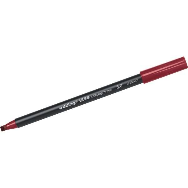 Kalligrafie-Stift edding 1255 5.0mm karmesinrot