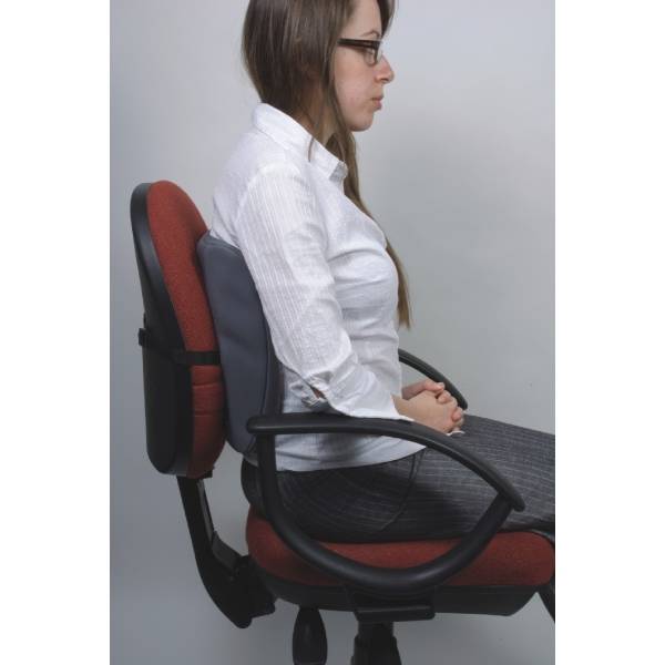 Fellowes Rückenstütze Slimline/9190901 b35xH30xT8,5 cm grau