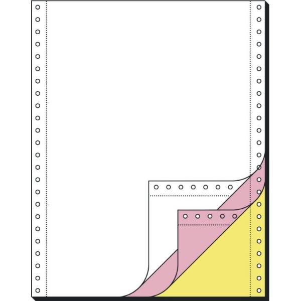 EDV-Papier 12x240mm 3-fach selbstdurchschreibend VE=600 Blatt