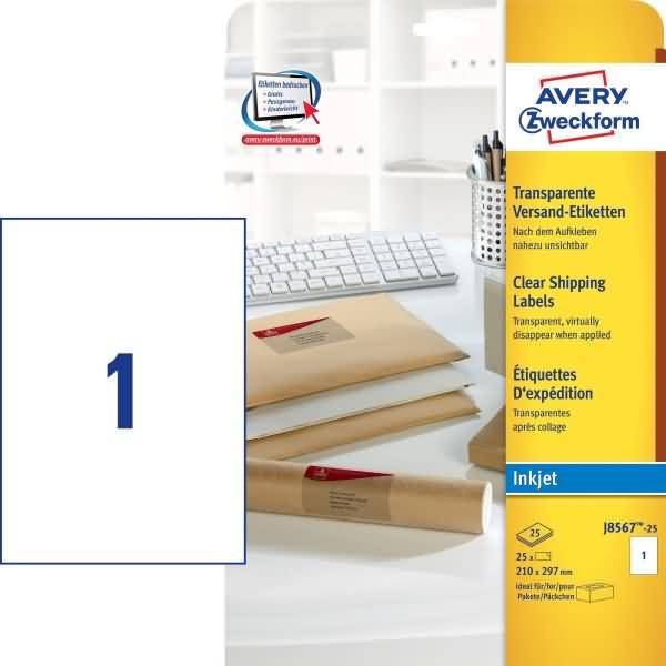 Avery-Zweckform J8567-25 Adress-Etiketten 1 St.