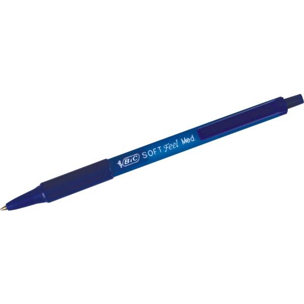 BIC Soft Feel Druckkugelschreiber/837398 blau