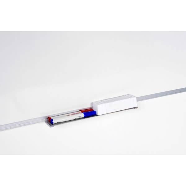 Whiteboard Earth-it emailliert Aluminiumrahmen 180x90cm