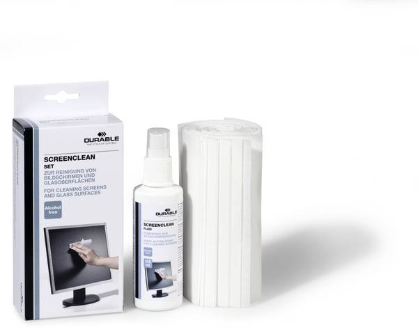 DURABLE Screenclean set - Reinigungssatz - diverse