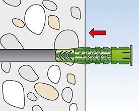 Fischer 518887 UX GREEN 10 x 60 R Universaldübel 60mm 10mm 20St.