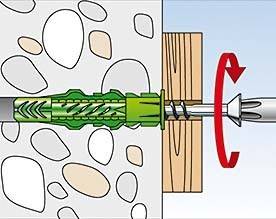 Fischer 518887 UX GREEN 10 x 60 R Universaldübel 60mm 10mm 20St.