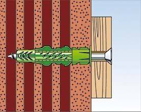 Fischer 518887 UX GREEN 10 x 60 R Universaldübel 60mm 10mm 20St.