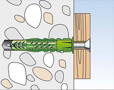 Fischer 518887 UX GREEN 10 x 60 R Universaldübel 60mm 10mm 20St.