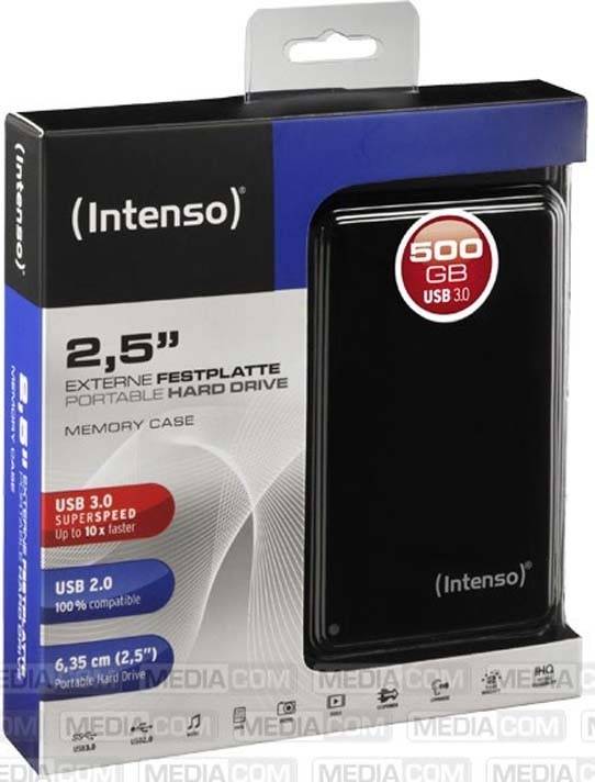 Intenso Festplatte 500GB USB3.0 INTENSO 6021530