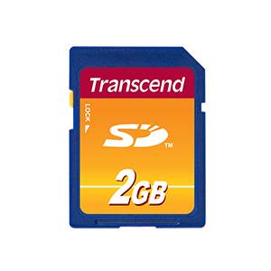 Transcend - Flash-Speicherkarte - 2 GB - SD