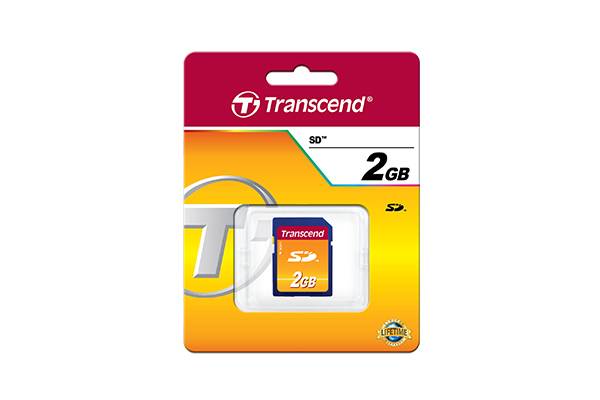 Transcend - Flash-Speicherkarte - 2 GB - SD