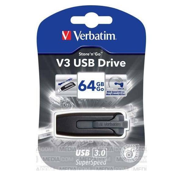 Verbatim USB-Stick 64GB 3.0 49174