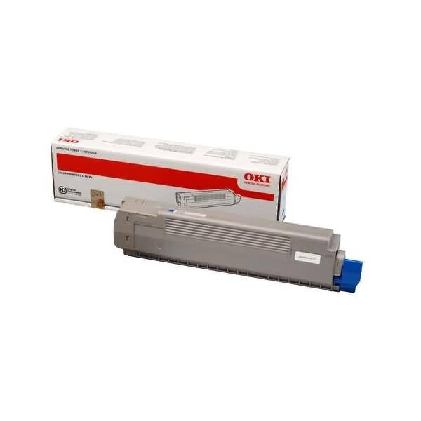 Toner Original Oki C801 cyan